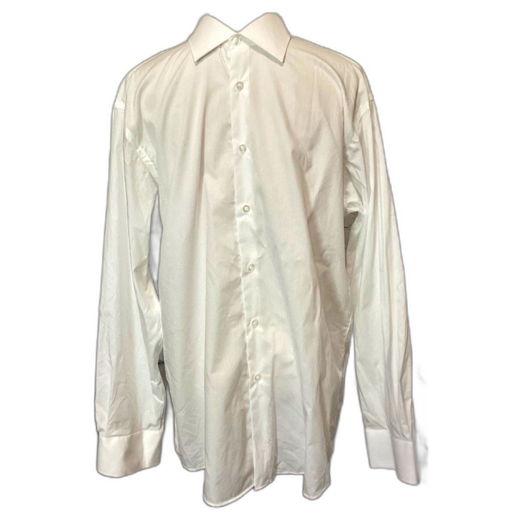 Luxton Dress Shirt Men’s Size 16-16.5 34/35 Color White Long Sleeve